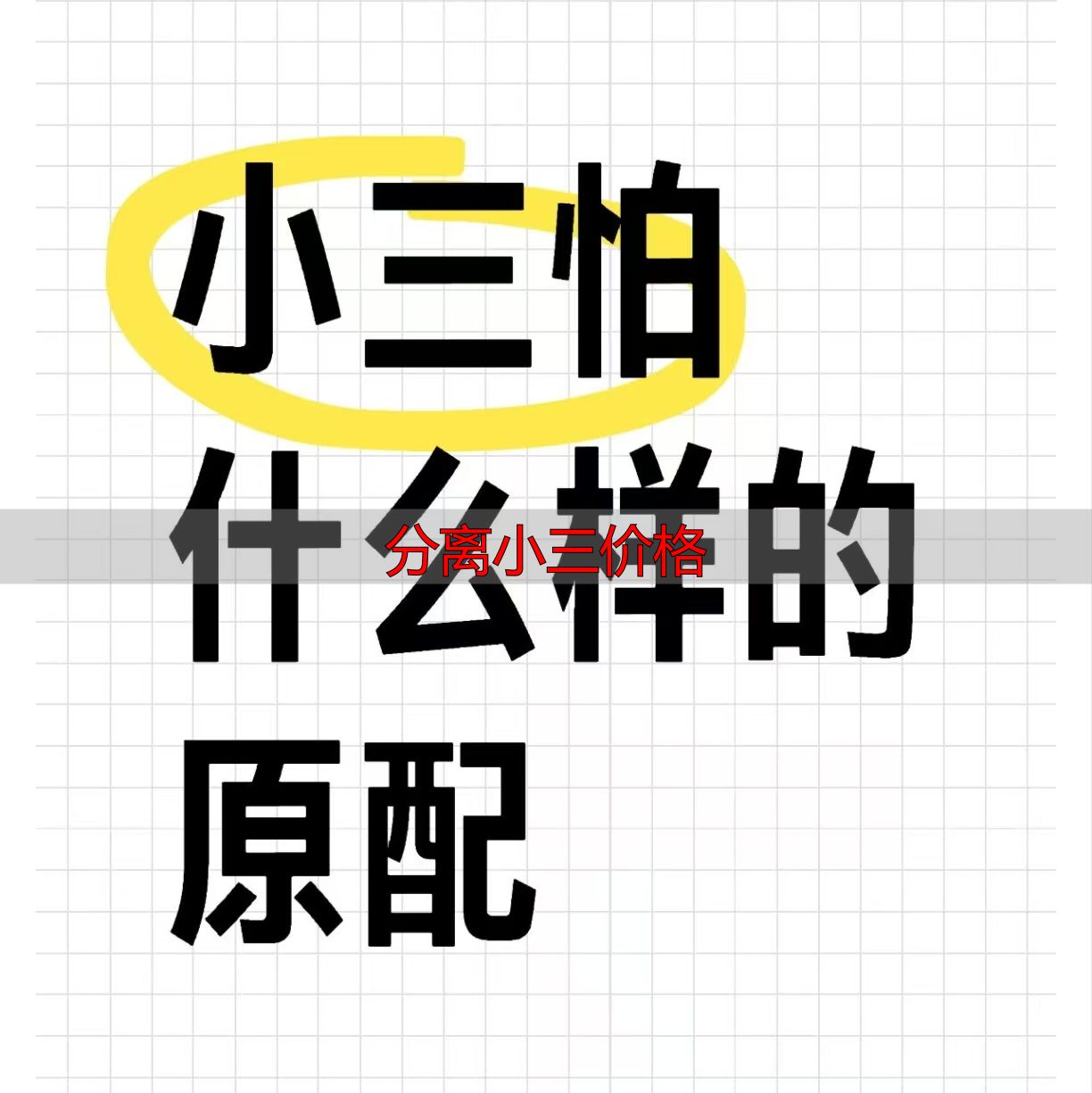分离小三价格